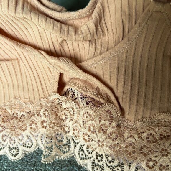 Live2Lounge Bralette Set of 2 Bra Pink Tan Lace 2X XXL - Picture 8 of 8